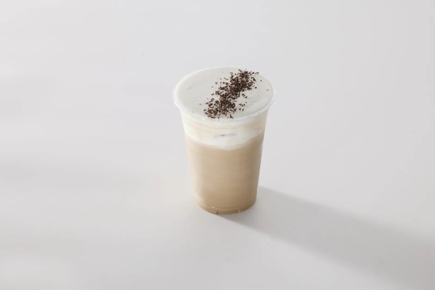 Cold foam iced coffee
